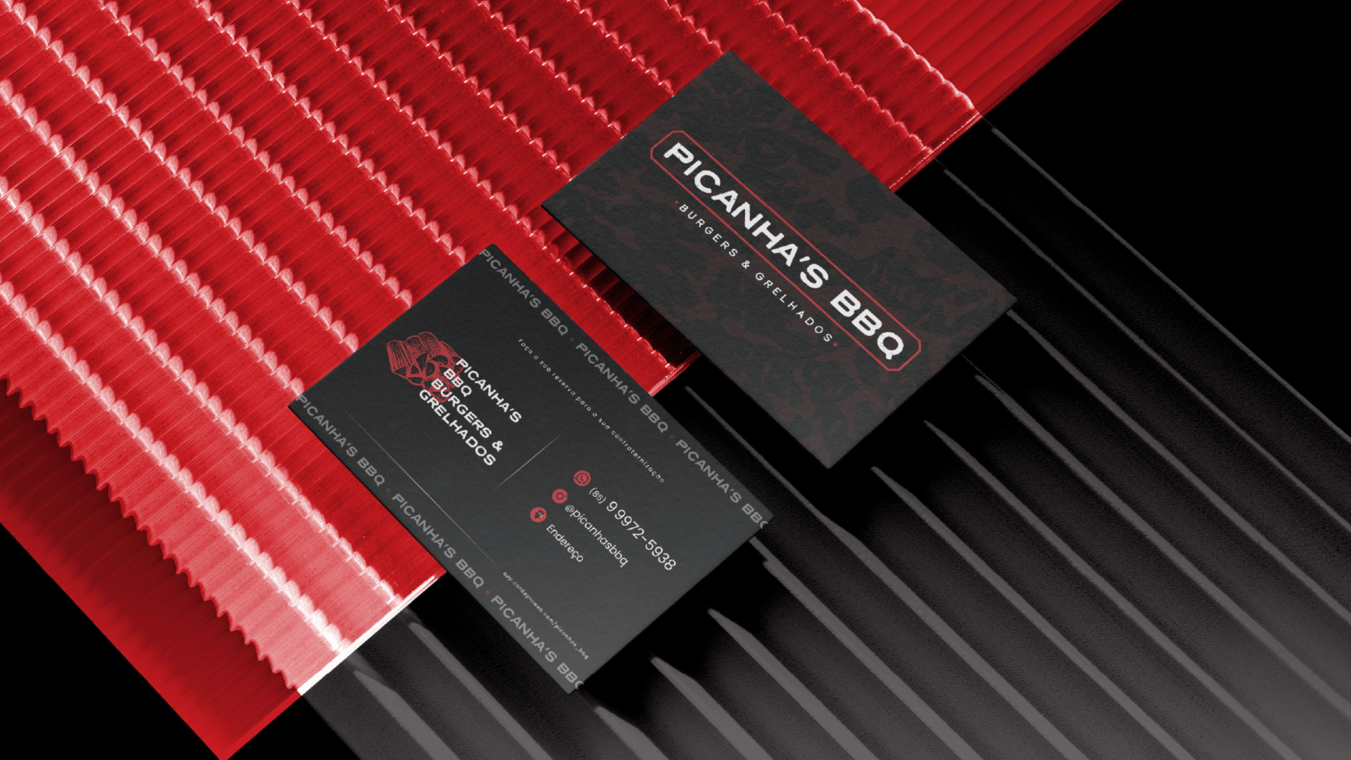 Identidade visual Picanha's BBQ